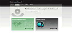 Desktop Screenshot of denis-sanchez.net